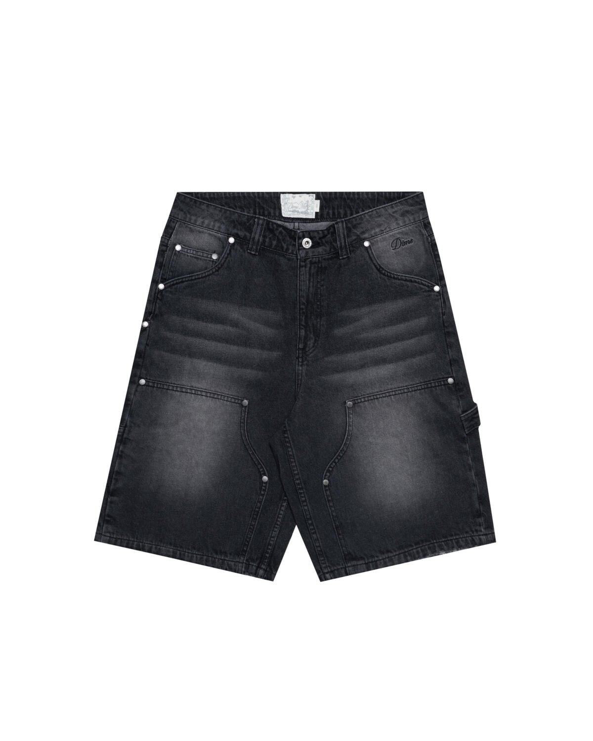 Dime Carpenter Denim Shorts | DIMESU2517BLK | AFEW STORE